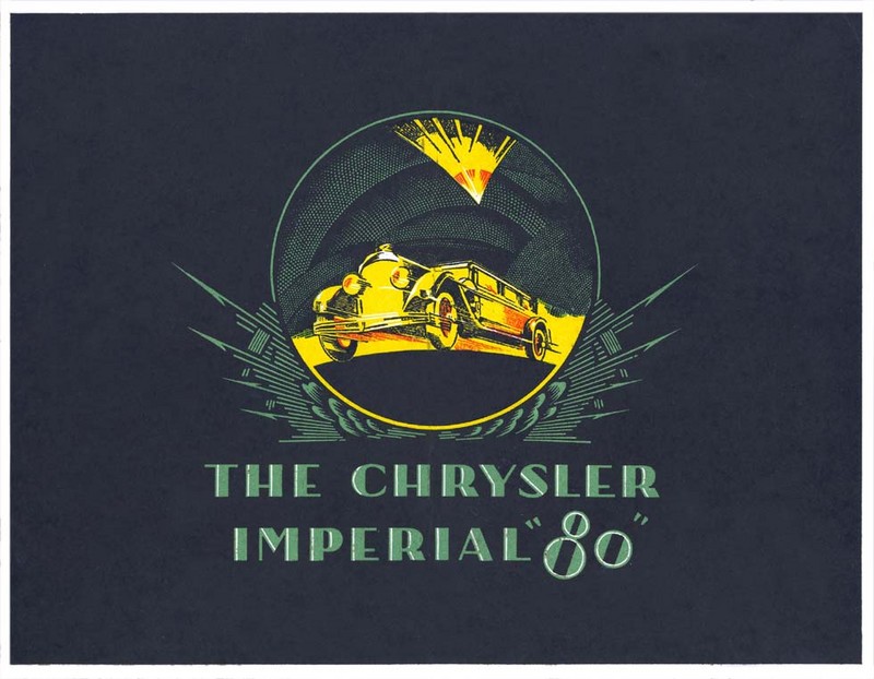 1928 Chrysler Imperial 80 Brochure